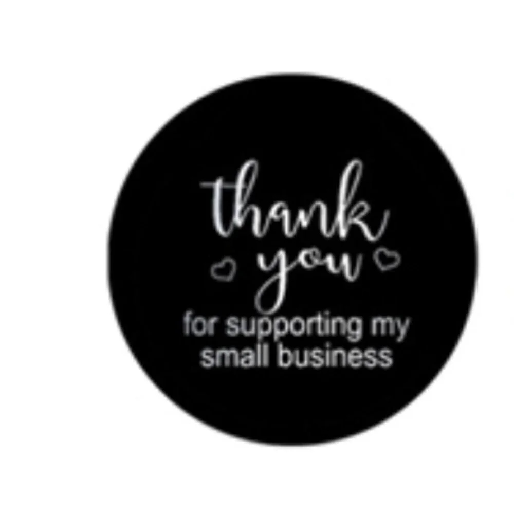 500 PCS Thank You For Supporting My Small Business 1